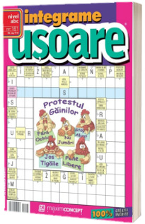 Integrame usoare, numarul 161. Revista de integrame de nivel ABC