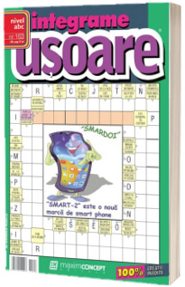 Integrame usoare, numarul 163. Revista de integrame de nivel ABC
