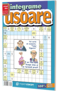 Integrame usoare, numarul 203. Revista de integrame de nivel ABC