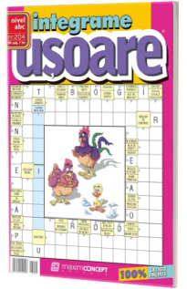 Integrame usoare, numarul 204. Revista de integrame de nivel ABC