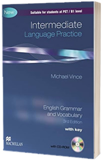 Intermediate Language Practice with key (With Cd-Rom). Suitable for students at PET/B1 level