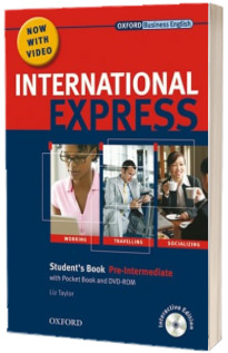 International Express Interactive Pre-Intermediate Students Book with MultiROM and DVD