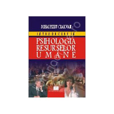 Introducere in psihologia resurselor umane