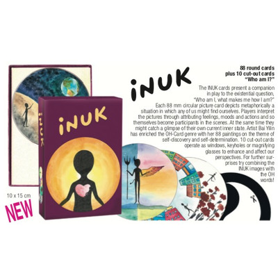 INUK, Auto-cunoastere. Set de 98 Carduri metaforice terapeutice