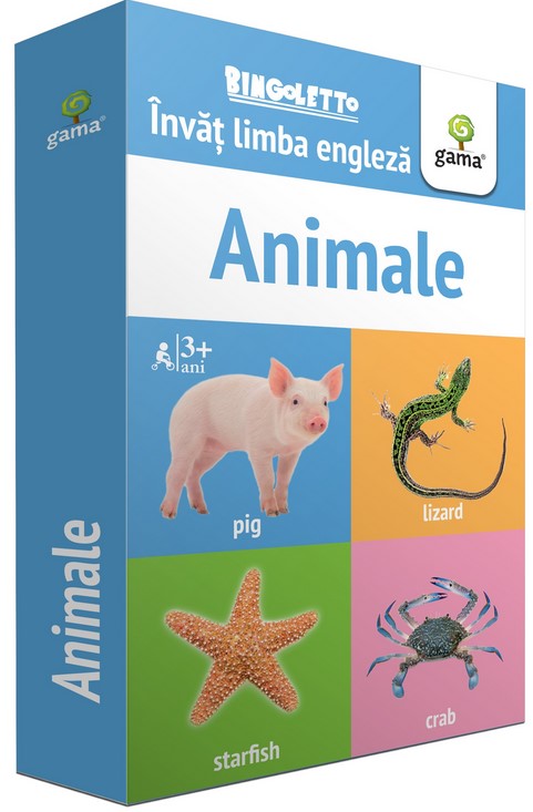 Invat limba engleza - Animale (Carduri)