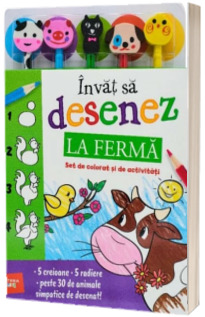 Invat sa desenez. La ferma