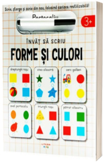 Invat sa scriu. Forme si culori