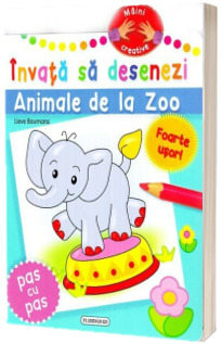 Invata sa desenezi. Animale de la zoo