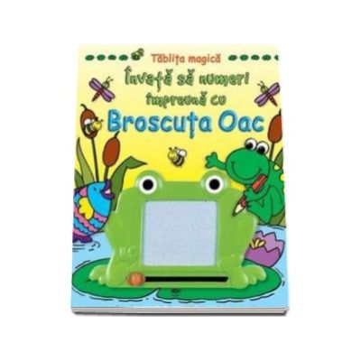 Invata sa numeri impreuna cu Broscuta Oac - Tablita magica
