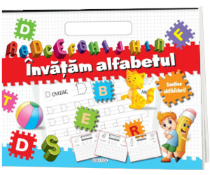 Invatam alfabetul - bloc cu abtibilduri