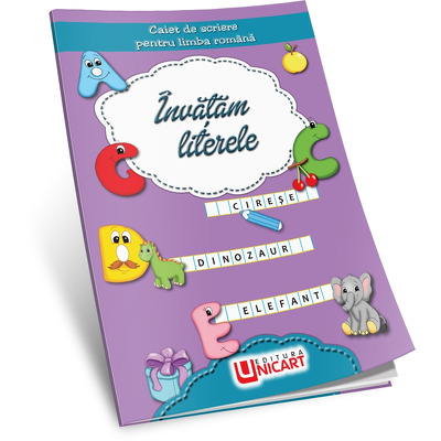 Invatam literele, colorand