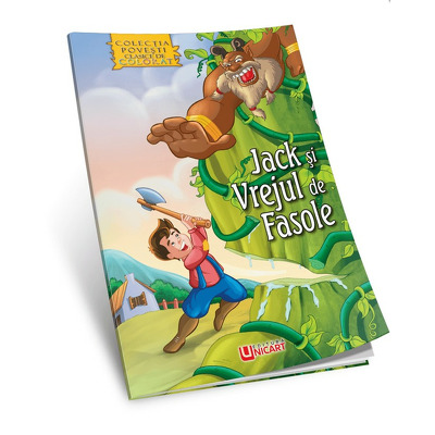 Jack si vrejul de fasole - Povesti de colorat