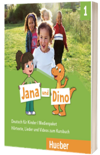 Jana und Dino 1. Medienpaket 2 Audio CDs und 1 DVD zum Kursbuch