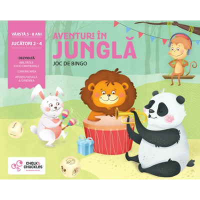 Joc de bingo - Aventuri in jungla