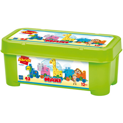 Joc de constructie trenulet cu animale