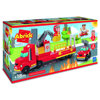 Joc de construit pompieri, Abrick fire truck