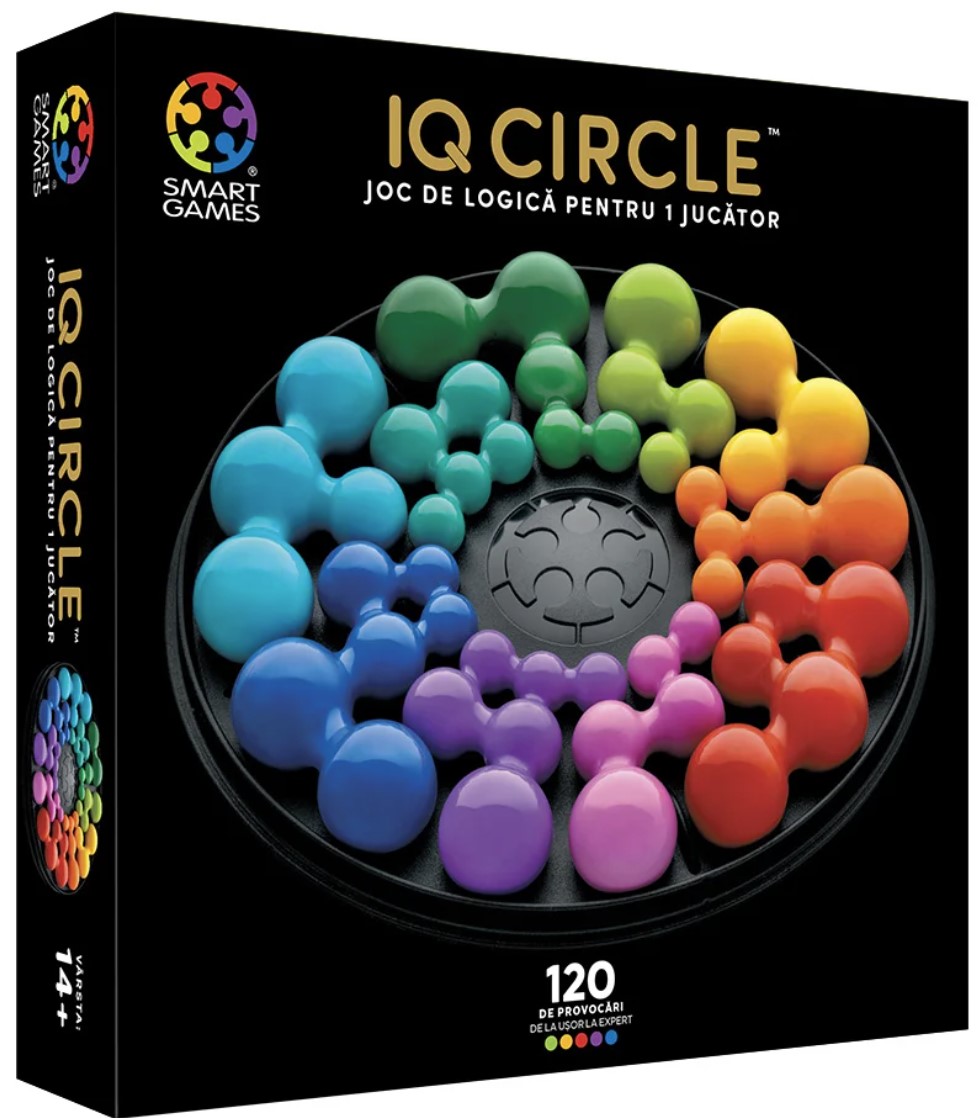 Joc de logica cu 120 de provocari, IQ Deluxe - Circle