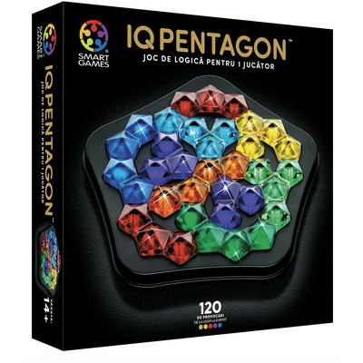 Joc de logica cu 120 de provocari, IQ Deluxe - Pentagon