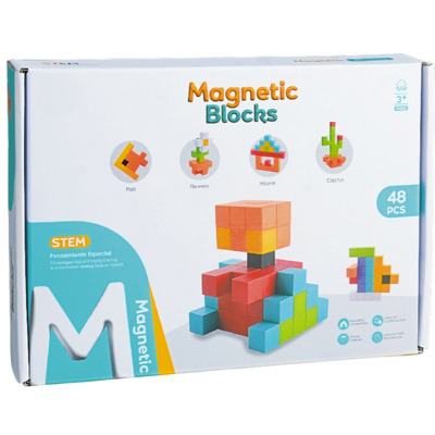 Joc de logica STEM magnetic - Modele 3D