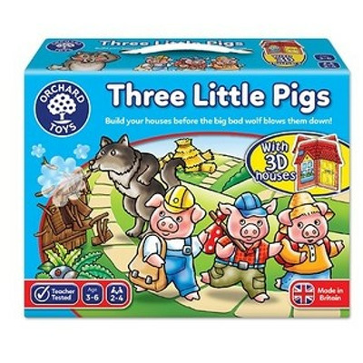 Joc de societate Cei trei purcelusi THREE LITTLE PIGS