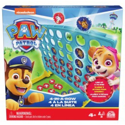 Joc de Societate Spin Master - 4 in Linie, Paw Patrol