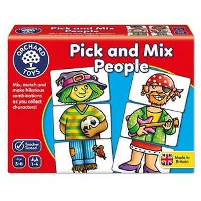 Joc educativ Asociaza personajele PICK AND MIX PEOPLE