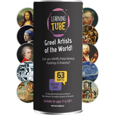 Joc Learning Tube  - Marii artisti ai lumii