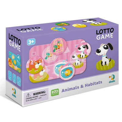 Joc lotto - Animale si habitate
