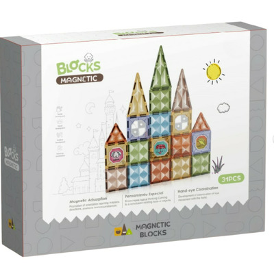 Joc magnetic  Diamond - 31 piese (7.5 cm)