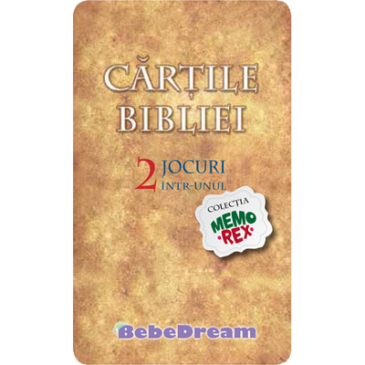 Joc Memo Rex - Cartile Bibliei