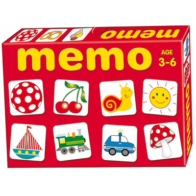 Joc memorie cu desene colorate