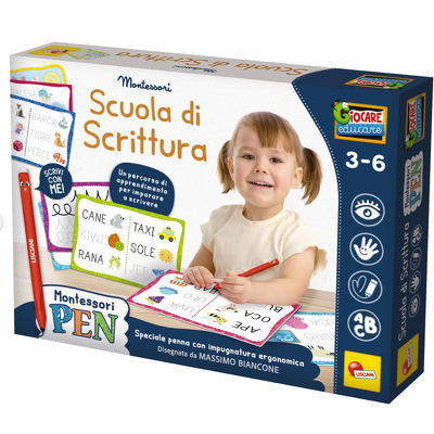 Joc Montessori - Scoala de scris (Italiana)