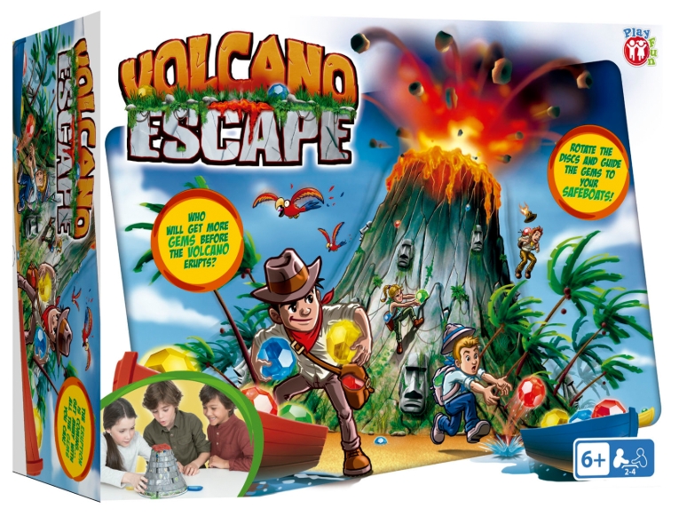 Joc societate. Evadarea din vulcan