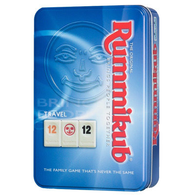 Joc societate Rummikub Tin Mini Travel