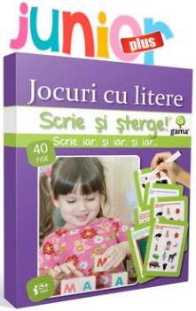 Jocuri cu litere (Scrie si sterge!)