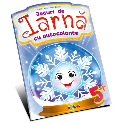Jocuri de Iarna. Cu autocolante: 5+