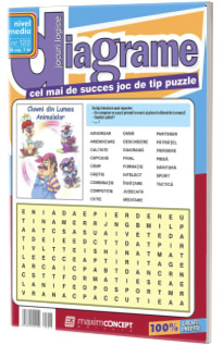 Jocuri logice cu diagrame, numarul 122, nivel mediu. Cel mai de succes joc de tip puzzle