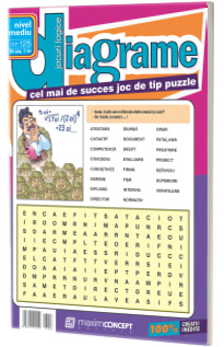 Jocuri logice cu diagrame, numarul 125, nivel mediu. Cel mai de succes joc de tip puzzle