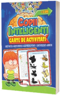 Jocuri pentru copii inteligenti, 3 ani. Carte de activitati