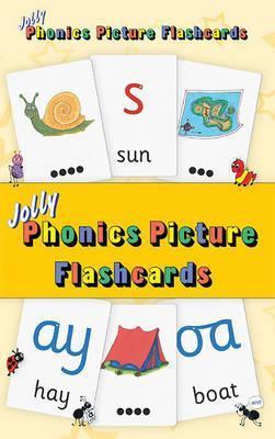 Jolly Phonics Picture Flash Cards : in Precursive Letters