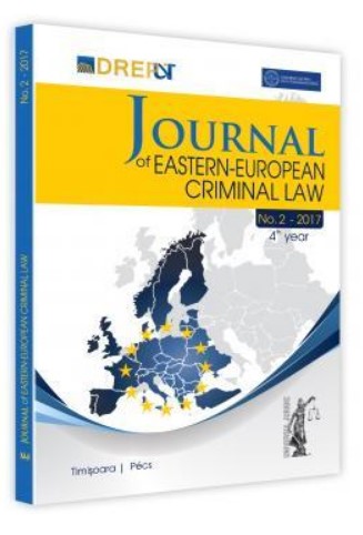 Journal Of Eastern European Criminal Law Issue 2/2017