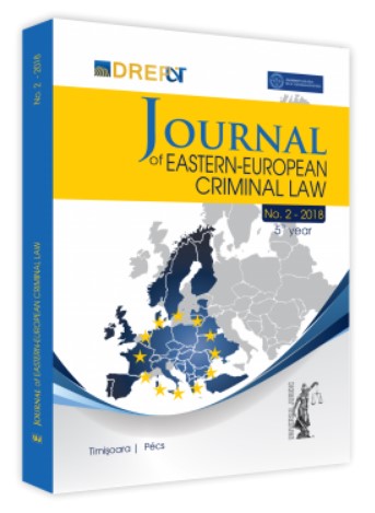 Journal Of Eastern European Criminal Law Issue 2/2018