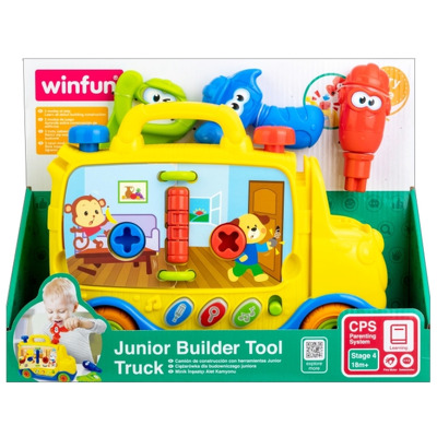 Jucarie bebelus camion cu forme lumini si sunete