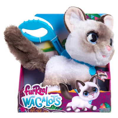 Jucarie de plus interactiva FURREAL Wagalots Pisicuta