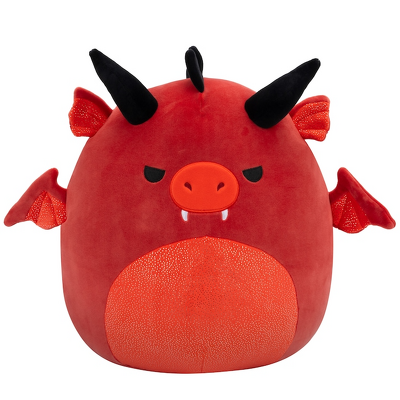 Jucarie de plus SQUISHMALLOWS Squad 20 - Dragonelul Salami, 35 cm