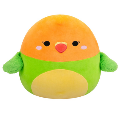 Jucarie de plus SQUISHMALLOWS Squad 20 - Papagalul Plath, 35 cm