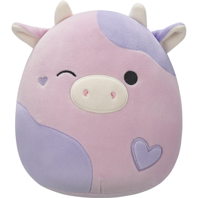 Jucarie de plus SQUISHMALLOWS Squad 22 - Valentines, Vacuta Patty, 40 cm