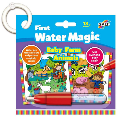 Jucarie interactiva carticica Water Magic Animalutele de la ferma