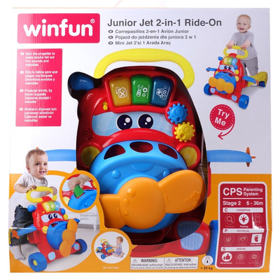 Jucarie junior jet 2 in 1 ride-on