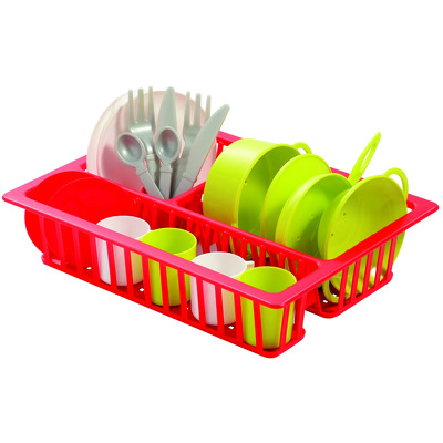 Jucarie set vase cu uscator de vase